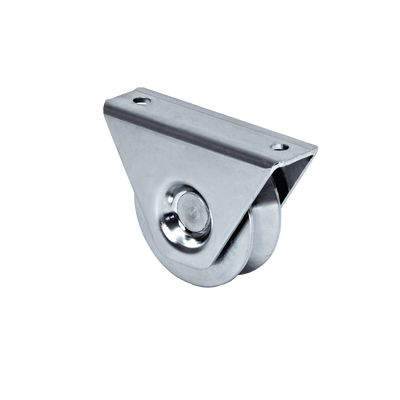 (325V-80) Rueda de 8 cm / Con Capacidad Para Puertas de Hasta 200 Kg / Para Montaje en Superficie / Canal Tipo «V»