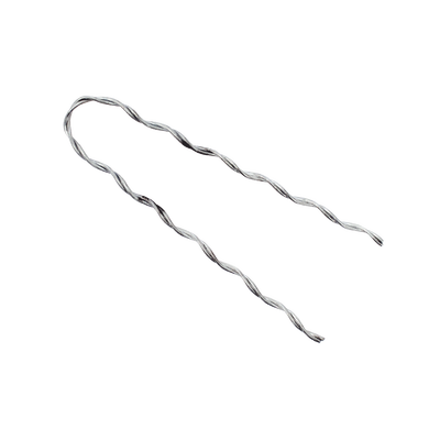 Remate Preformado para Fibra Óptica Mini Figura 8, Span 80 m, para mensajero de acero con diámetro Φ 1.6  mm – 1/16″