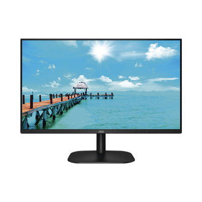 Monitor LED de 27″ VESA, Resolución 1920 x 1080 Pixeles,  Entradas de Video VGA / HDMI. Panel IPS LCD  Backlight LED. Ultra Delgado