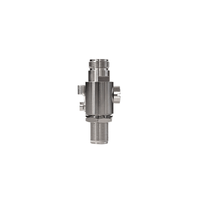 Protector Contra Descargas Eléctricas / Rango de Frecuencia de DC a 5.8 GHz / Impedancia 50Ω / Protección Bidireccional / Tubo de Descarga de Gas 90V Reemplazable / Conectores N hembra