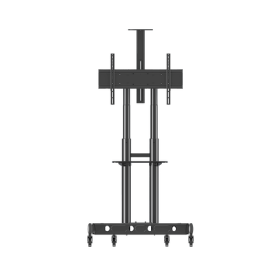Soporte de Pantalla con Ruedas / Compatible con Monitores de 55″a 90″ / Base para Colocar Accesorios Adicionales / Vesa 200*200 – 800*500/ Carga máxima: 90.9Kg (200Lbs)