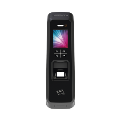 Lector de huella con LCD/ 4 Botones de Función / lector Mifare 13.56 Mhz y Bluetooth