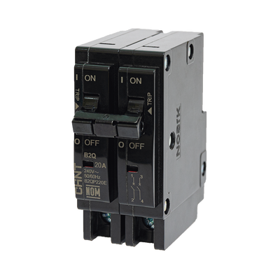 MCB – Interruptor Termomagnético Enchufable, Serie: B2Q, 2P, 50A, 240V  (SKU:1002285)