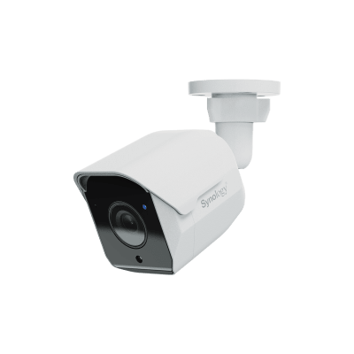 Cámara de Vigilancia BC500 | 5 Megapíxeles (2880×1620) | Lente 2.8 mm (110° H) | Visión Nocturna 30 mts | IP67 | IA para Detección de Personas y Vehículos | Compatible con Surveillance Station | Almacenamiento en mic