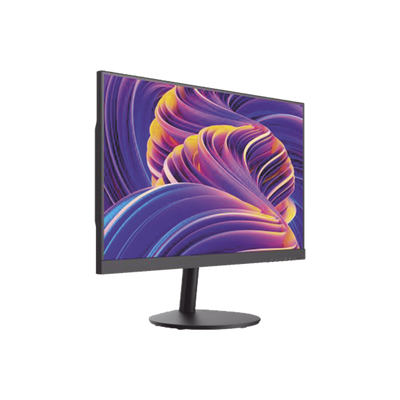 Monitor LED FullHD (1080p) de 24″ / Ideal para CCTV, Oficina y Hogar / Entrada HDMI-VGA-BNC / Montaje VESA ( 75 X 75) / Uso 24/7 / Backlight E-LED / Ultra Delgado