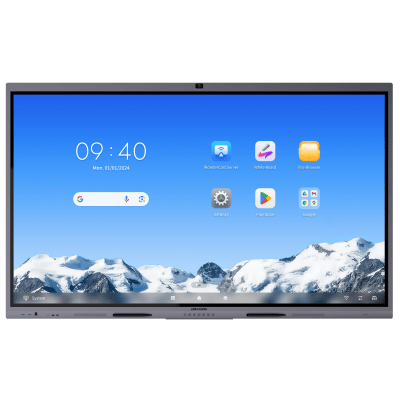 Pantalla Interactiva Touch de 86″ Android 14 / Asistentes IA /Google Suite Preinstalado con Certificación EDLA / Cámara Web 8 MP / Resolución 4K / Bocinas Integradas / Entradas HDMI y VGA / Incluye 2 Lápices para Escribir