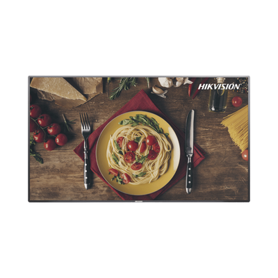 Pantalla LED 4K de 43″ para Publicidad Digital / Programación de Horarios / Contenido Personalizado / Sistema Operativo Android / WiFi / Bocinas Integradas