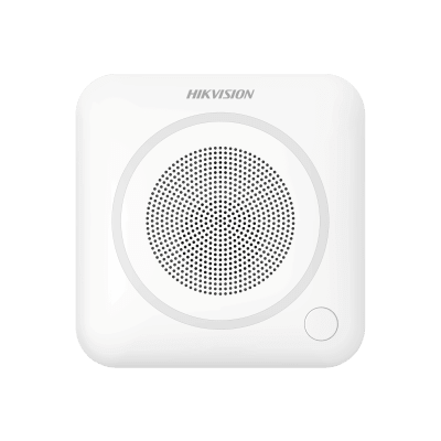 (AX PRO) Sirena Inalámbrica Interior / 105dB / Audio Intercom 85 dB / LED de Alerta