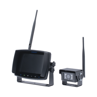 Sistema inalámbrico de reversa con cámara infrarroja y monitor de 7″ táctil