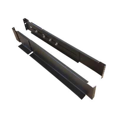 Kit de rieles para montaje de UPS Epcom Power Line en Rack / Gabinete de 4 postes, incluye un par de rieles con soporte en «L» compatible con: EPU1000RTOL2U, EPU2000RTOL2U y EPU3000RTOL2U
