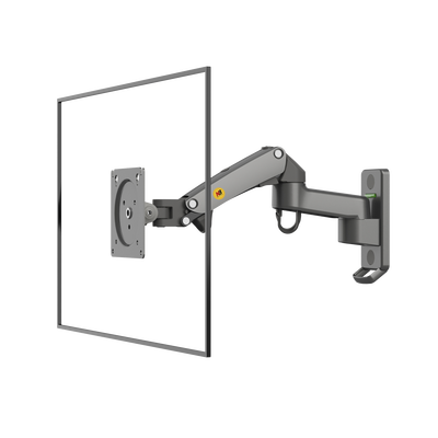 Montaje de Pared para Monitores de 17 a 35″ / Soporta hasta 12 Kg / Vesa 75 x 75 / 100 x 100 / Acero