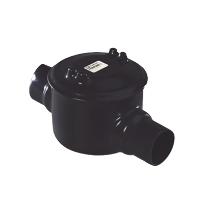 Caja para Áreas Peligrosas con Tapa Tipo GRC de 3/4″ (19 mm) con Recubrimiento de PVC e  Interior de Uretano.