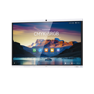 HUAWEI IdeaHub B3, Pantalla interactiva para Colaboración Inteligente, 86″, 4K UHD, Harmony, Wi-Fi 6, Seguimiento de Voz, BYOM, Administración desde la Nube Gratis, blanco Jade