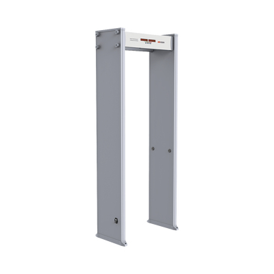 Arco Detector de Metales de 6 Zonas / Precisión de una Moneda 25 mm / 255 Niveles Sensibilidad / Pantalla LED