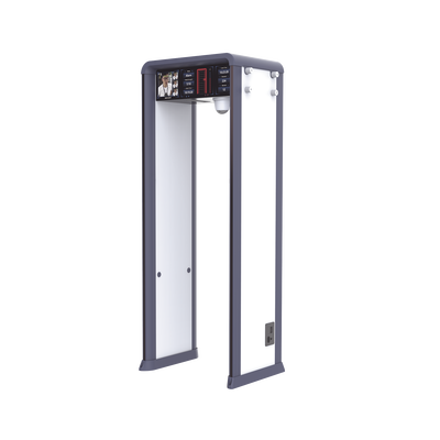 Arco Detector de Metales con Cámara 4MP y Doble Pantalla 7″ y 29″ / Hasta 72 Zonas Configurable / Tecnología Anti-Interferencia y Sensibilidad de Última Generación / Conteo de Personas y Alarmas