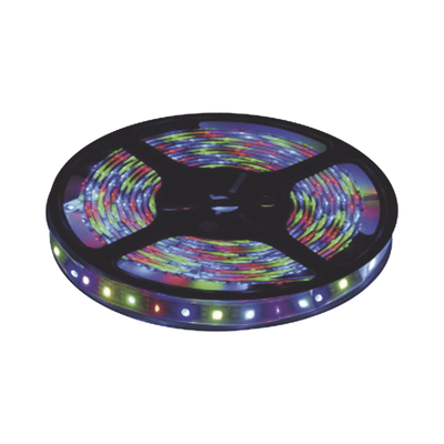 Tira Led Multicolor de 5 m / Uso Interior / Potencia 22 W / 900 lm/ 12 V CD / IP 20 / Necesario transformador (no incluido)