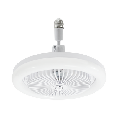 Ventilador de Techo con Luminario LED de 110 V CA 50/60 Hz /  40 W / 3 Tonos de Luz (6500 – 4 000 – 2 700 K) / Diámetro 250 mm / 3 Velocidades / Dimeable.