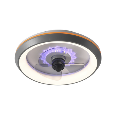 Ventilador de Techo con Luminario LED de  110 V CA 50/60 Hz /  88 W /4500 Lm / 6500 – 4 000 – 2 700 K /6 Tonos de Luz / 500 mm / 6 Velocidades / Dimeable.
