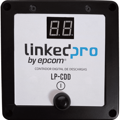 Contador Digital Descargas Atmosféricas / Pantalla Digital / IP65 Exterior / Batería 3V / Rango -20°C a 60°C / 120x120x60 mm (4.7×4.7×2.4 in)