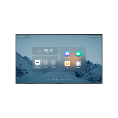 Pantalla Profesional Yealink de 65″ MD-65 para Salas de Juntas, con Integración a MeetingBars y Control Inteligente