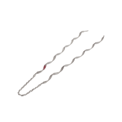 Remate Preformado de Acero Galvanizado para Fibra Mini-ADSS de 24 hilos SPAN 120 metros, diámetros 7.5 – 8 mm