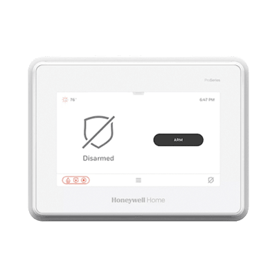 Sistema de Alarma con Pantalla Touch de 7″ Compatible con sensores Inalambricos DSC, Bosh, 2GIG,ITI y Serie 5800 agregando el modulo PROTAKEOVR1