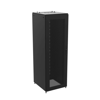 Gabinete de Telecomunicaciones ProLine S1 24 UR 600 mm de Ancho, 900 mm de Profundidad, Color Negro