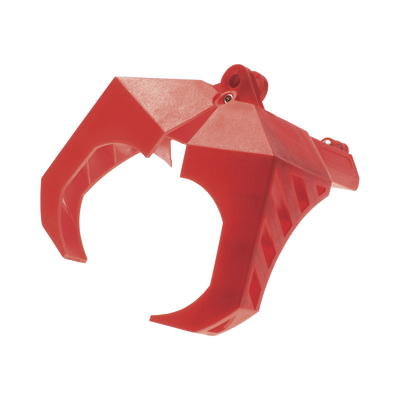 Dispositivo de Bloqueo LOTO para Válvulas de Bola, Para Diámetros de de 1.5 a 2″ y Longitud de Mango Hasta 7.5″, Color Rojo