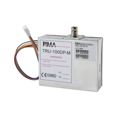Comunicador Radio UHF para paneles de Alarma hasta 30Kms de Alcance. Frecuencia de 435 – 470 MHz. Compatible con Paneles de Alarma Serie Hunter e interfaces SAT9PID y SAT8. Potencia de 2.5W.