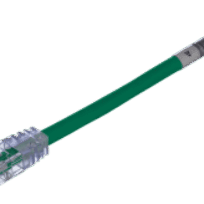 Cable de Parcheo TX6, UTP Cat6, 24 AWG, CM, Color Verde, 3.05 Metros (10 Pies)