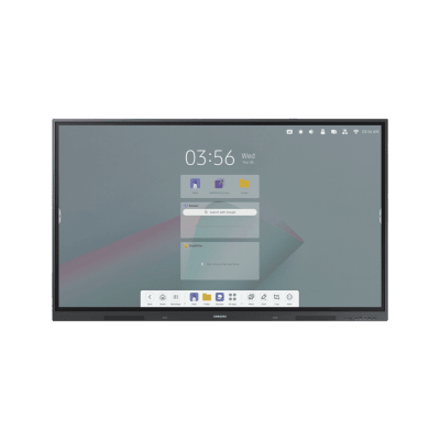 Pantalla Touch 4K Interactivo de 86″ con Lápiz Táctil. WIFI, Puertos USB/RS232/LAN/HDMI/DP, Compatible VESA