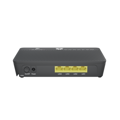 HUAWEI MiniFTTO – ONU Switch Gigabit / 4 puertos 10/100/1000Mbps + 1 PON (SC/UPC)/ Downstream 2.488 Gbps / Upstream 1.244 Gbps / modo puente / Administración Nube