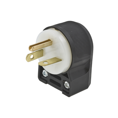 Clavija Entrada Recta/ 20 A 250 V CA/ 2 Polos 3 Hilos/ Nema 6-20 P/Grado Comercial – Industrial.