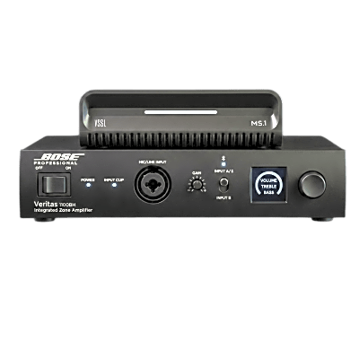 KIT Amplificador 1100BH y Streamer de Audio Modular MS.1 | PoE + USB-C | HDMI eARC + Óptica + RCA | Bluetooth LE Audio | WiFi | Control4-Crestron-Elan-RTI-URC-Savant-Lutron | AirPlay2-GoogleCast-SpotifyConnect