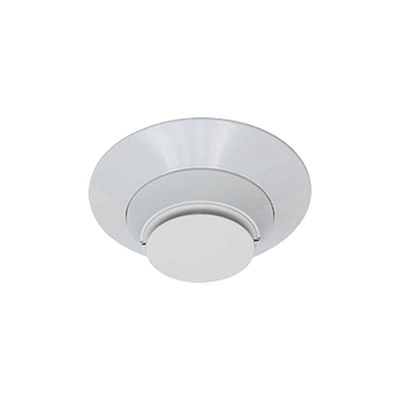 Detector de humo fotoeléctrico direccionable, color marfil, incluye base de montaje 6″