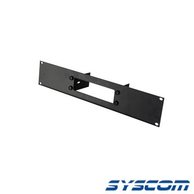 Tapa frontal de aluminio para radios TK7180/8180 uso en rack estándar de 19″